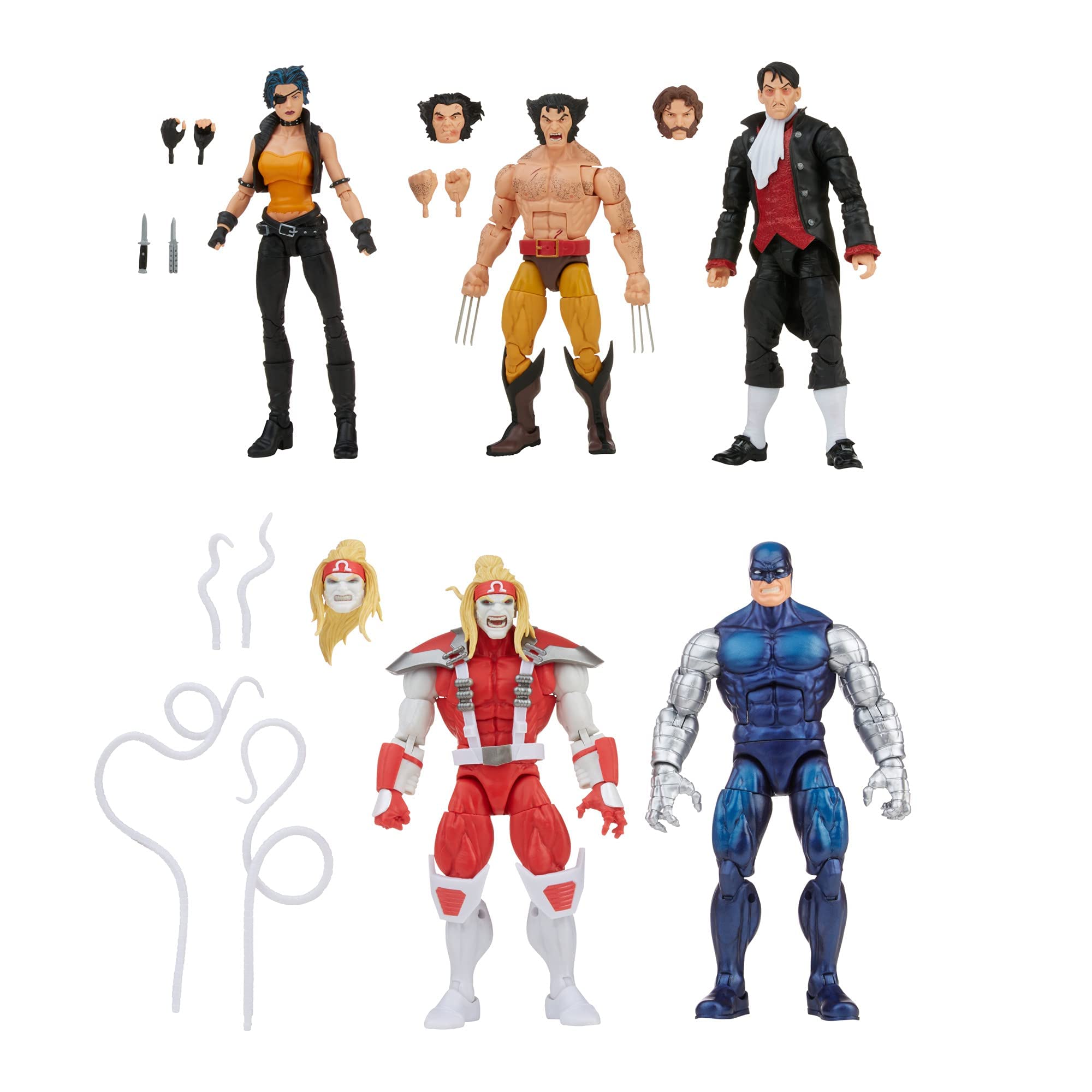 MARVEL LEGENDS ウルヴァリン5パック Amazon.com: Marvel Legends Series Wolverine 5-Pack - Omega Red